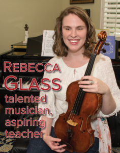 Rebecca Glass, musician Plano violin