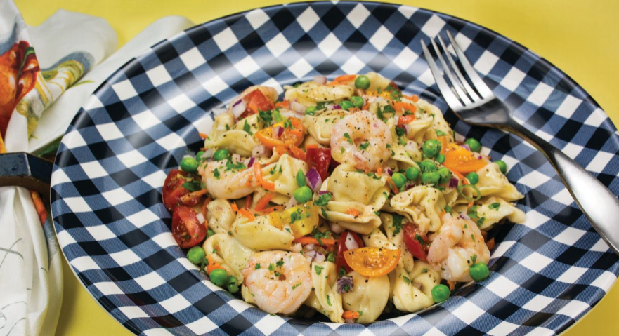 Shrimp, Cheese Tortellini, Plano Profile