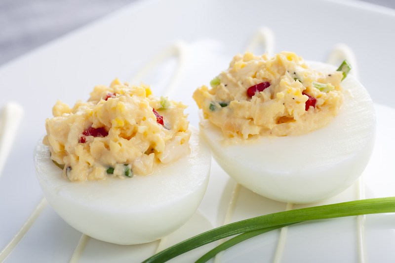 stuffed eggs