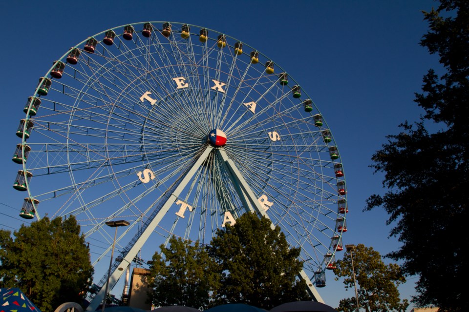 Ferris wheel state fair of Texas