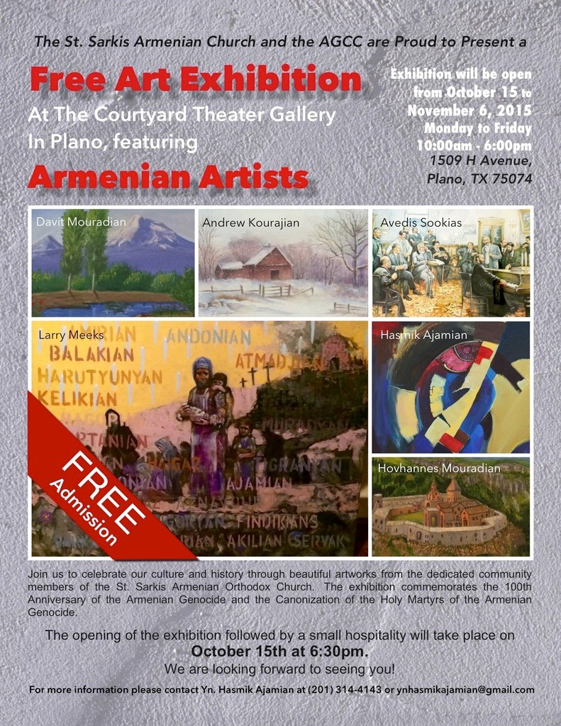Armenian Art Plano Courtyard Theatre