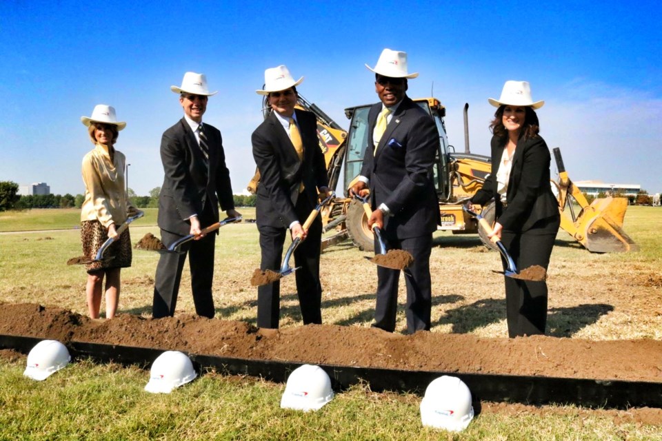 Capital One Ground Breaking Plano_Texas