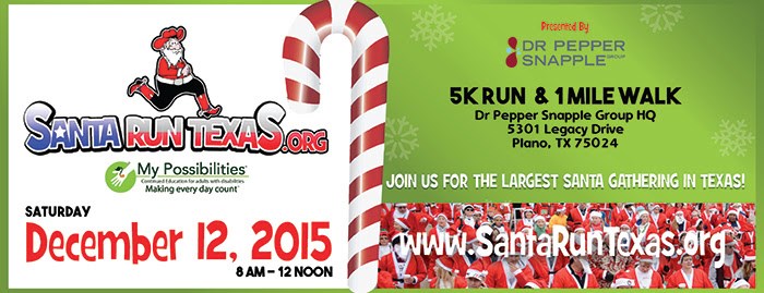 Santa Run Texas My Possibilities Plano Texas