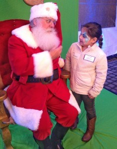 Children's Health santa girl