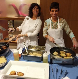 Hanukkah Latkes Cooking