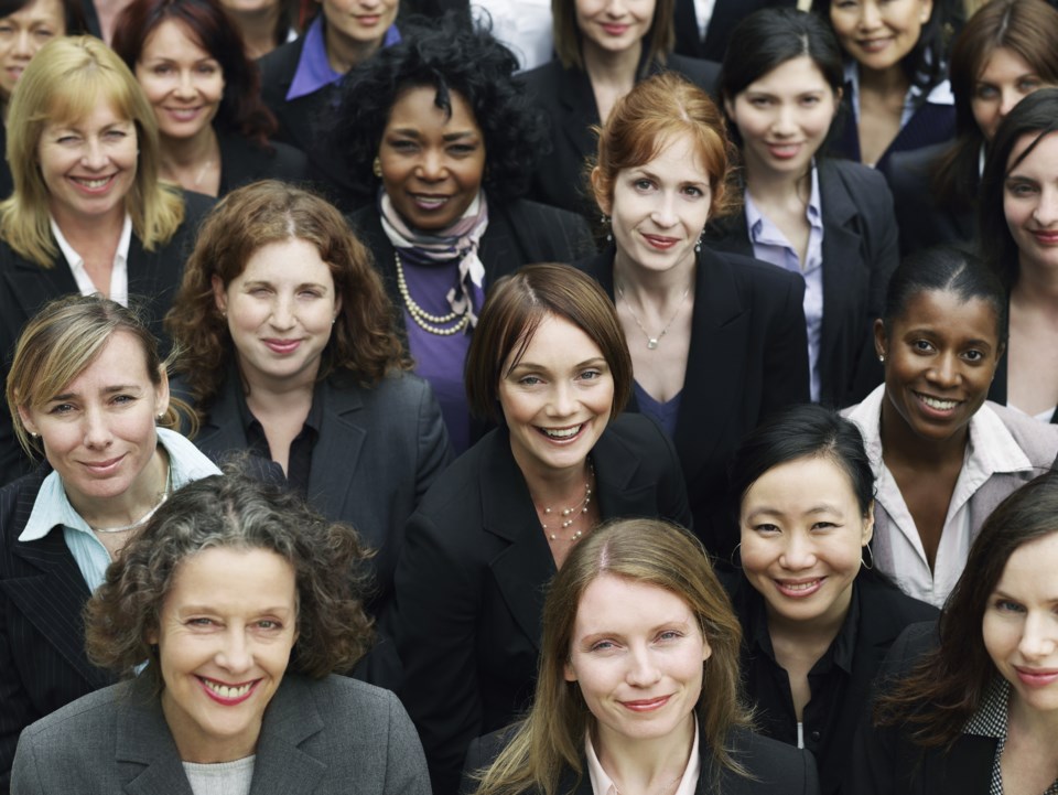 multiethnic business women