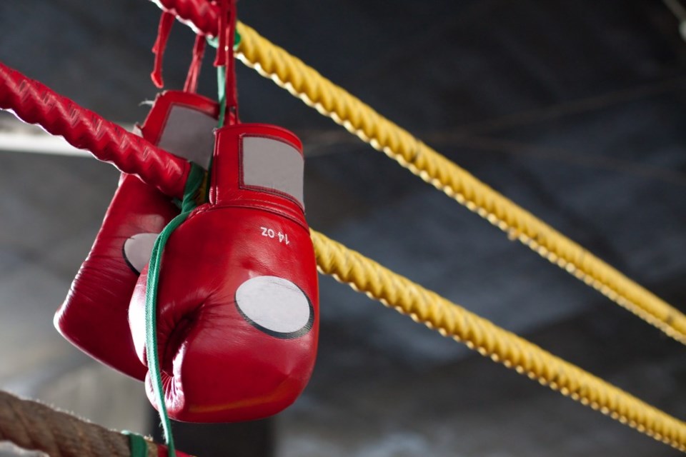 boxing ring gloves