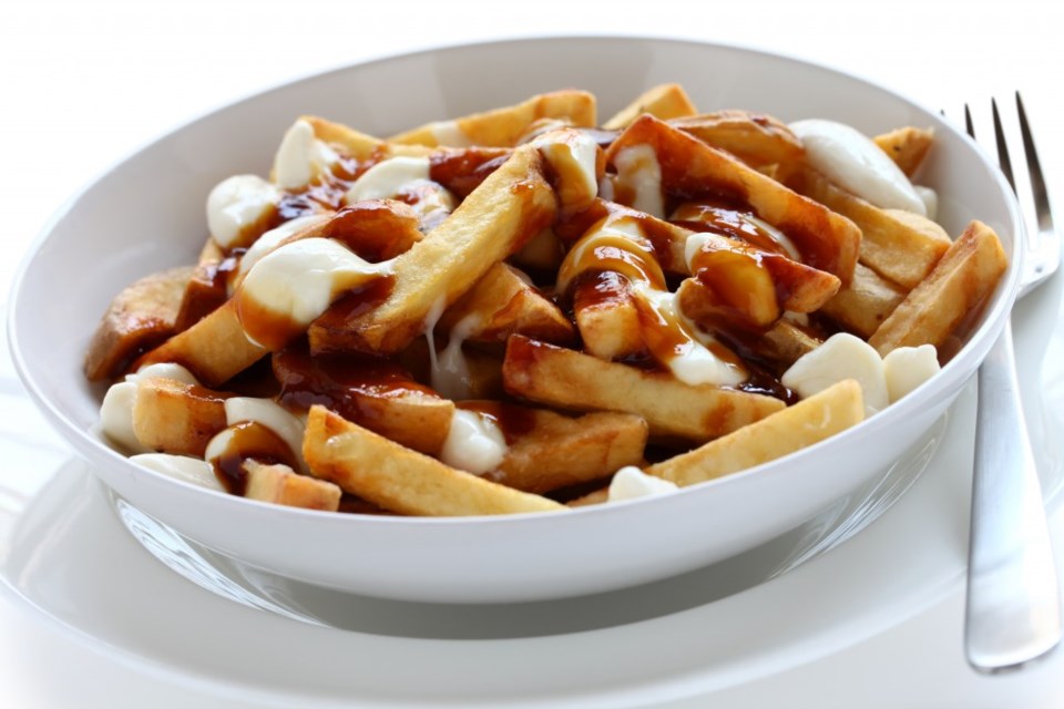 poutine fries curds