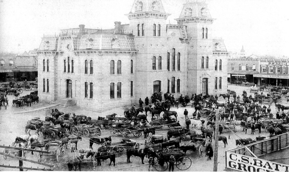 Downtown McKinney 1800s