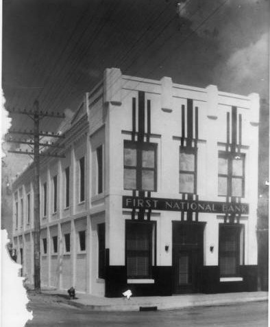 First National Bank (what is the A.R. Schell Building today)
