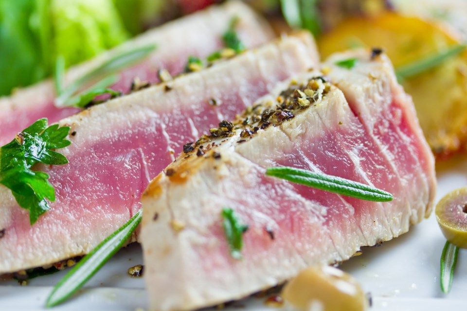Recipe marinated grilled tuna