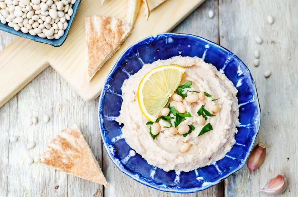 recipe white bean artichoke hummus