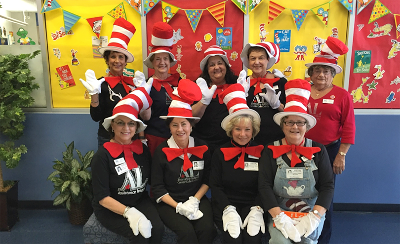 Dr Seuss event at Davis Library