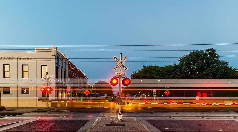 DART Train Downtown Plano David Downs