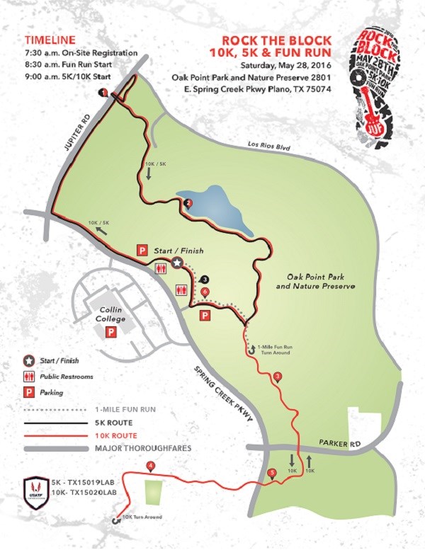 plano rock block map run