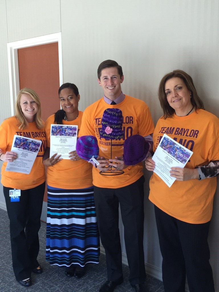 Balyor Relay for Life team at Relay for Life during national nurse week in plano diane short celebrate nurses relay for life