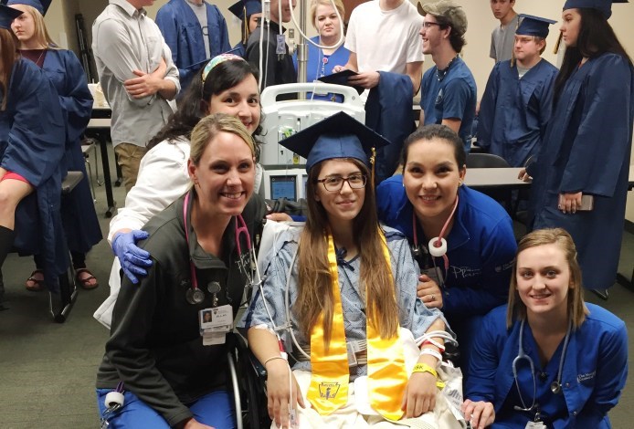 Medical Center of Plano host graduation