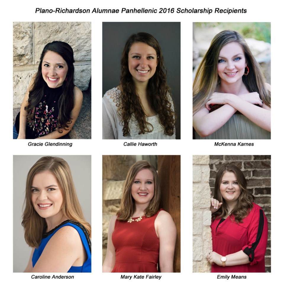 PRAP 2016 Scholarship Recipients