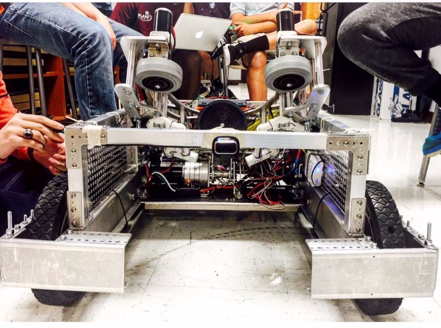 Plano Senior High School WCR Bot for FIRST robotics competition