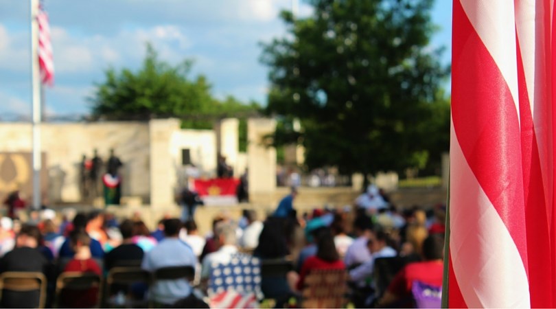 Memorial Day Plano Sunset at Memorial Park Summer ceremony honoring fallen soldiers