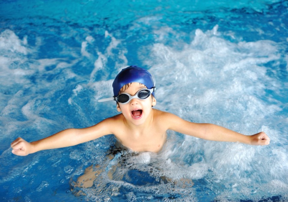 guinness world records plano swim lesson