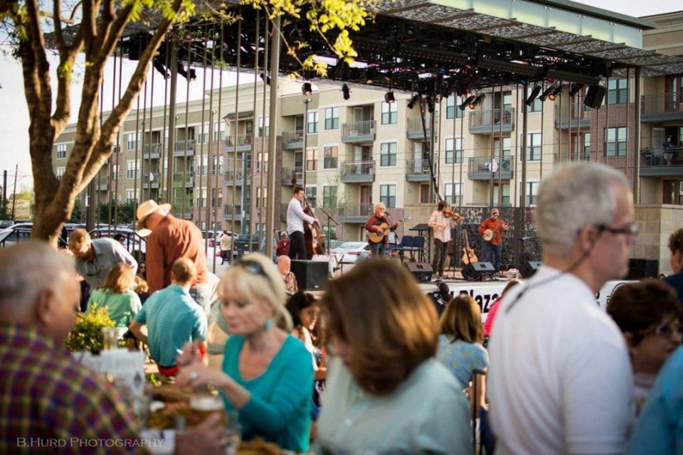 Downtown Plano Texas concert at McCall Plaza Plano Living Brandon Hurd