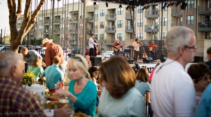 Downtown Plano Texas concert at McCall Plaza Plano Living Brandon Hurd