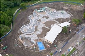 Plano's Jack Carter Pool construction