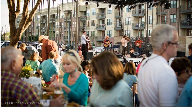 Downtown Plano Texas concert at McCall Plaza Plano Living Brandon Hurd