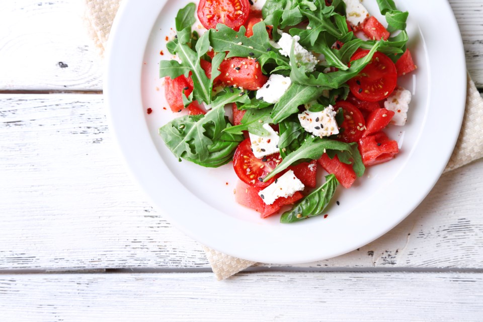 RECIPE, Watermelon arugula salad