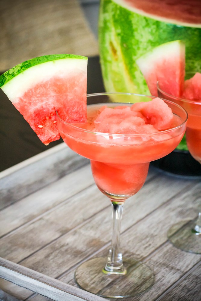 recipe, frozen watermelon margaritas