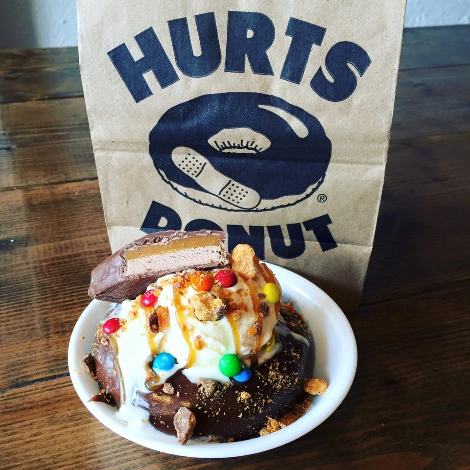 Hurts Donut Frisco Doughnut Sundae