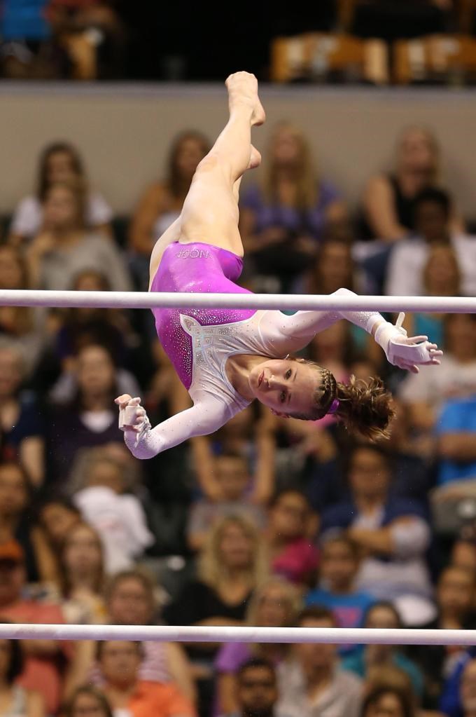 Madison Kocian of Plano World Olympics Gymnastics Academy