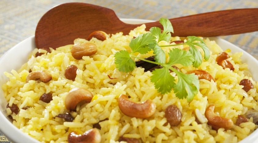 Basmati Rice with Nuts &#038; Spices