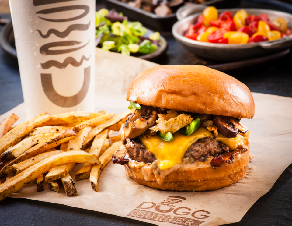 national-cheeseburger day in Plano Dugg burger