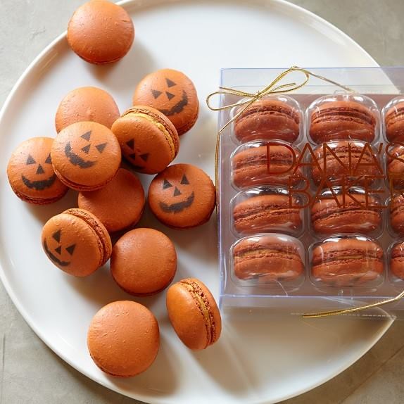 Williams Sonoma Pumpkin macarons Plano