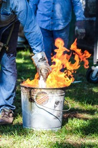 mckinney art steve macias raku firing