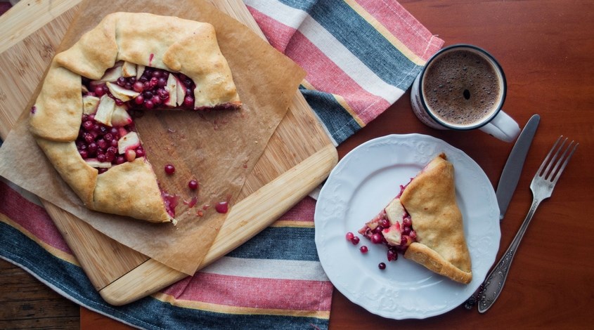 apple-cranberry-galette