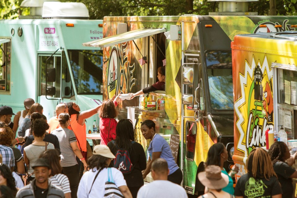 Food Truck, Downtown Plano