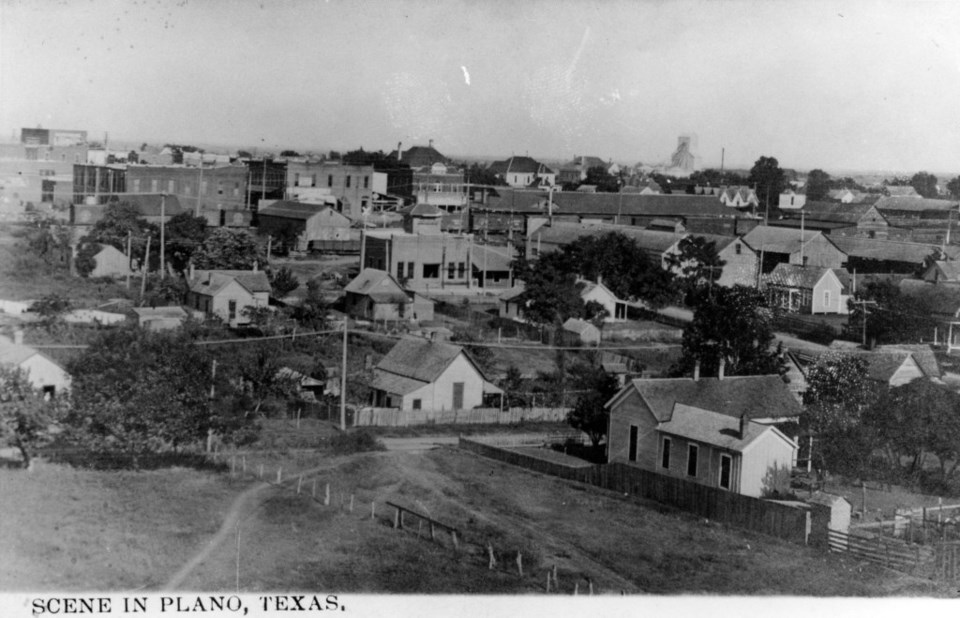 Scene in Plano, Texas (East) | Courtesy of the Genealogy Center of the Plano Public Library System