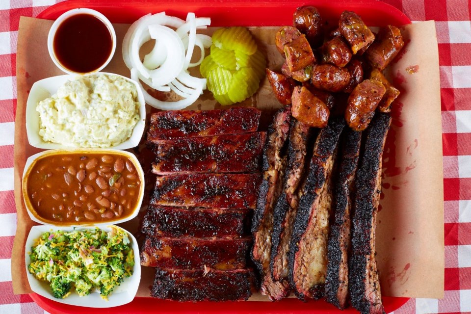 Heaven is a place called Hutchins BBQ, which just re-opened in McKinney!