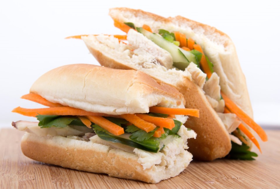 Rotisserie Chicken Banh Mi