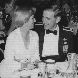 Congressman Sam Johnson with his wife, Shirley