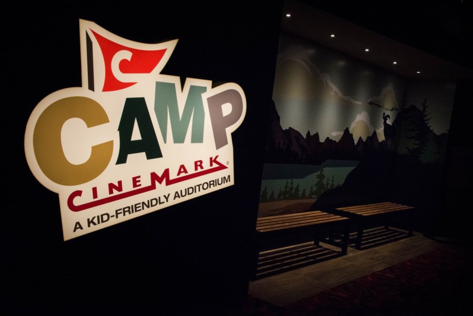 Camp cinemark, kid-friendly auditorium, cinema, allen, texas