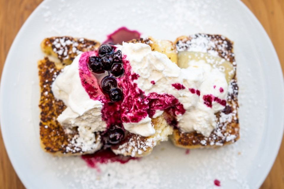 The Ricotta Chiffon French Toast served at Sixty Vines in Plano makes one of the best breakfast options money can buy.