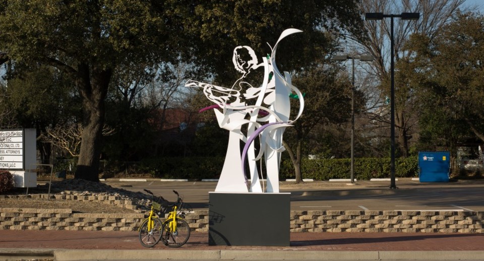 downtown Plano portal project. city go plano, sculpture, joshua weiner, artist, public art