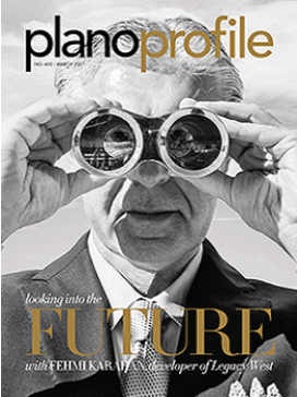 Fehmi Karahan, Plano Profile magazine, cover