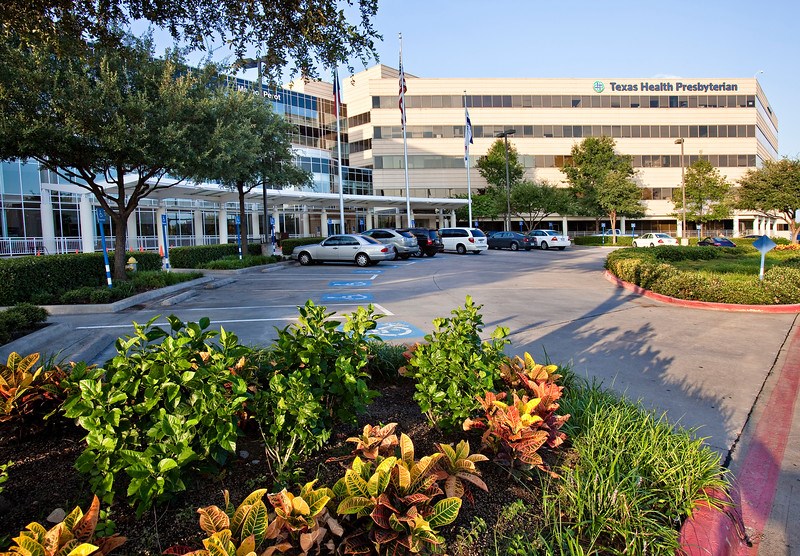 Texas Health Presbyterian Hospital Plano &#8211; Front Entrance