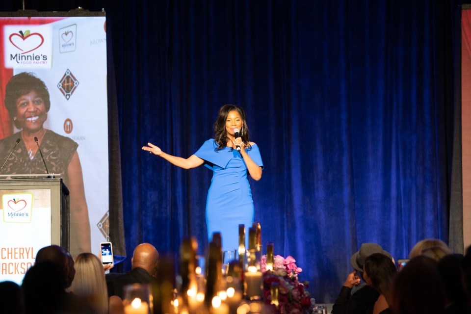 Oprah Winfrey Minnie's Food Pantry Cheryl Action Jackson Plano food pantry Plano Profile Feed just One Gala