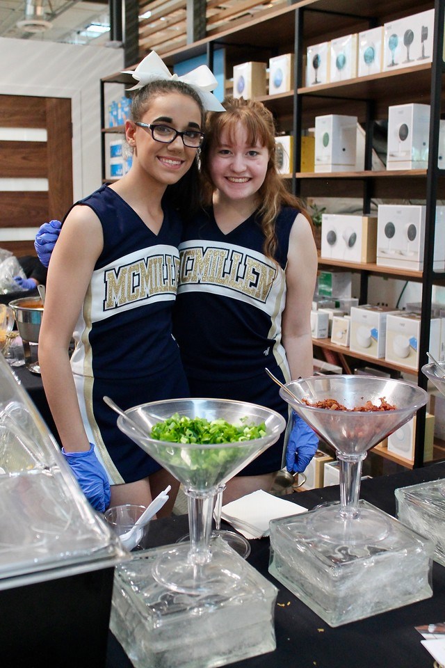 McMillen High School Cheerleaders, Catering by Larry, Sip & Shop pop-Up TreeHouse Plano, Plano Profile